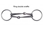 Bridao Bocal Duplo - Ring double snaffle