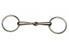 Brid&atilde;o Argolas Prata Alema / FEELING Ring snaffle in German Silver