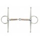 Bridao Feeling Travincas Rollers / Full cheek snaffle with rollers