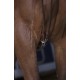 Redeas Alemãs Norton Pro draw reins, Leather/rope