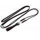 Redeas Alemãs Norton Pro draw reins, Leather/rope